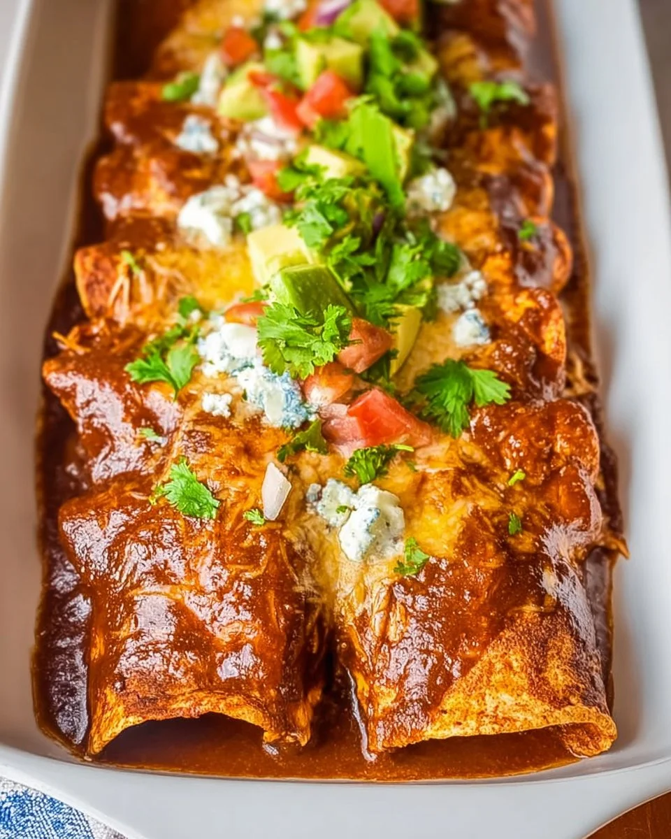 Mexican Mole Enchiladas