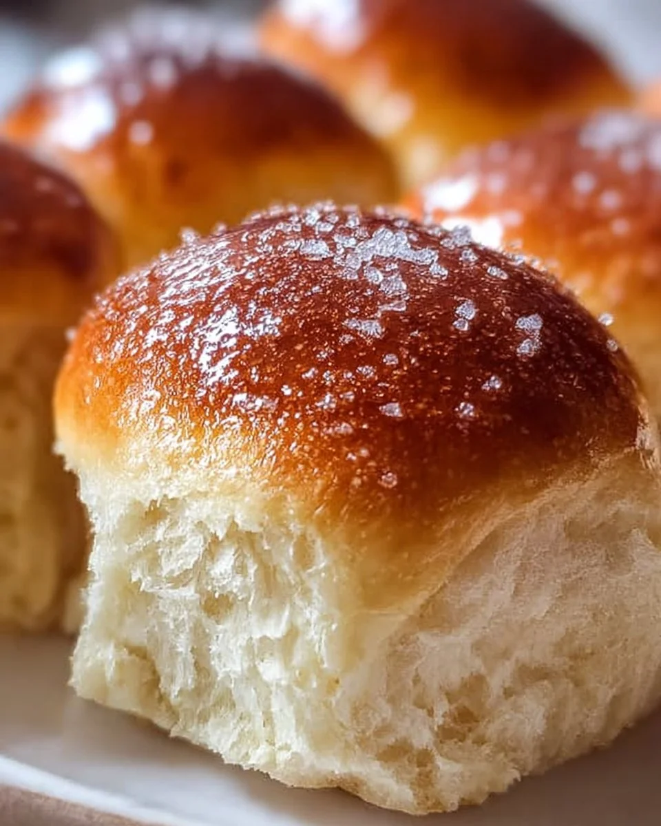 No-Knead Buttermilk Dinner Rolls