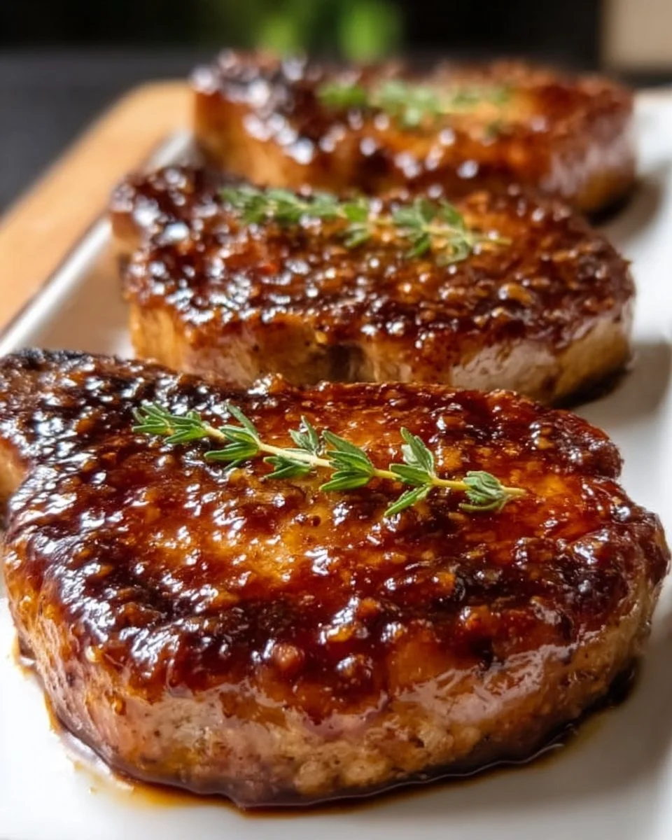 Savory Caramelized Pork Chops