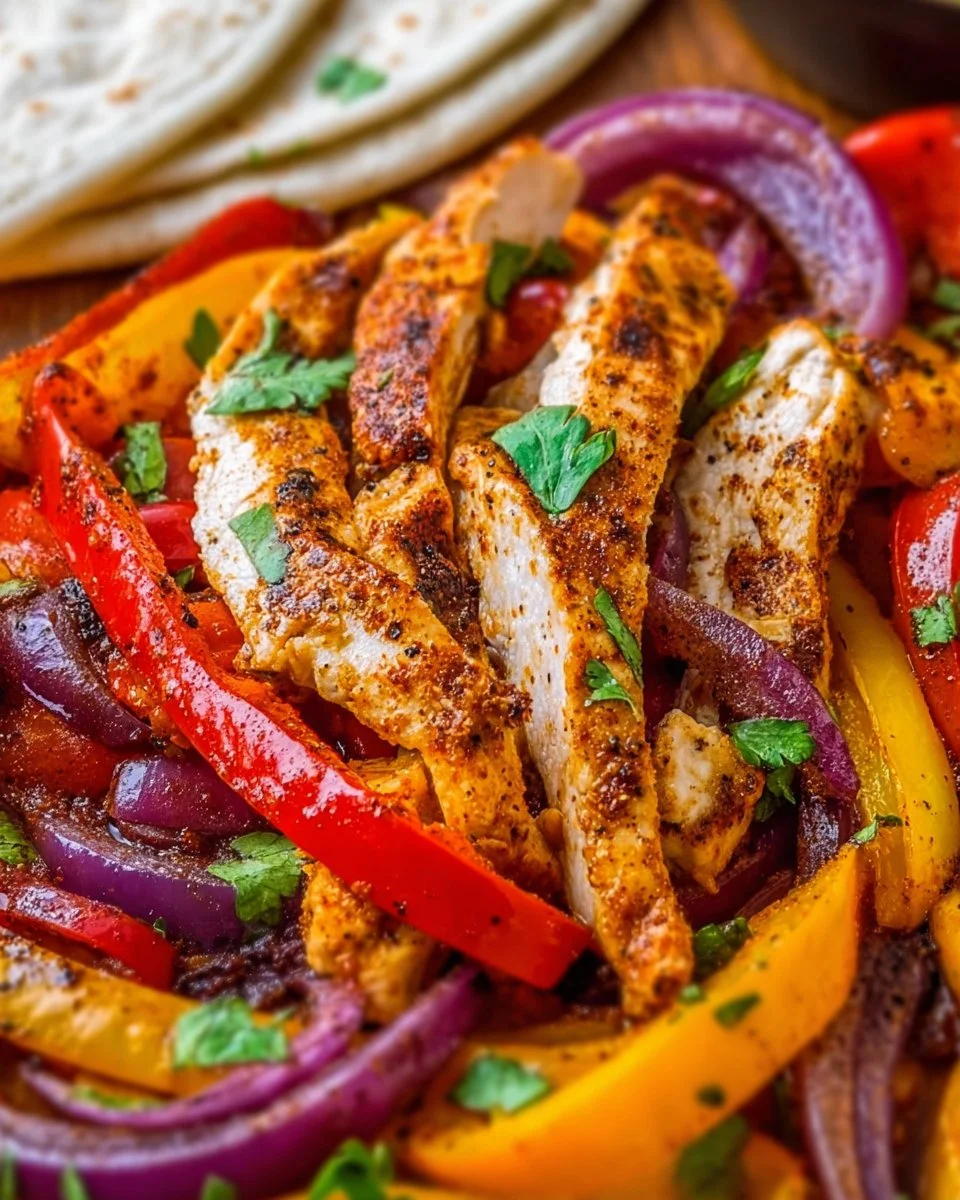 Sheet Pan Chicken Fajitas