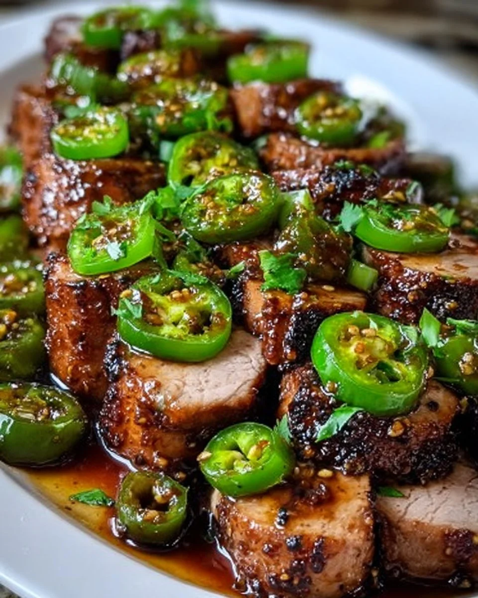 Sweet Jalapeno Pork