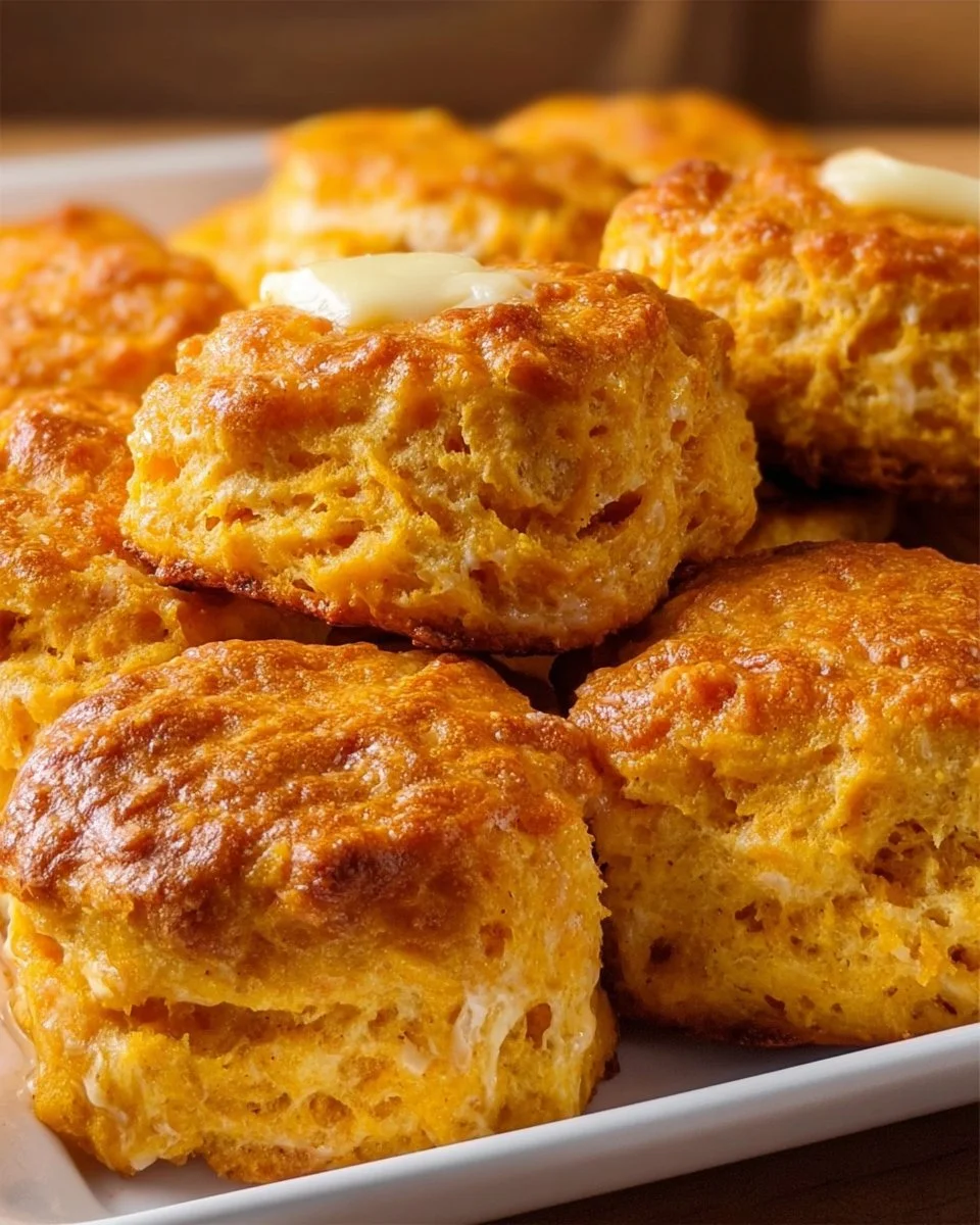 Sweet Potato Butter Swim Biscuits