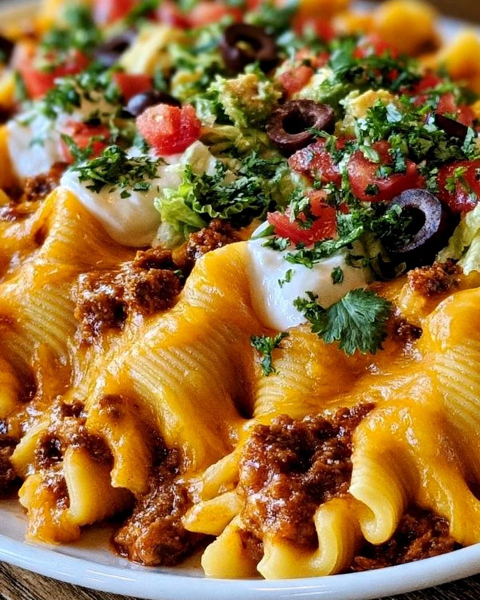Taco Stuffed Shells