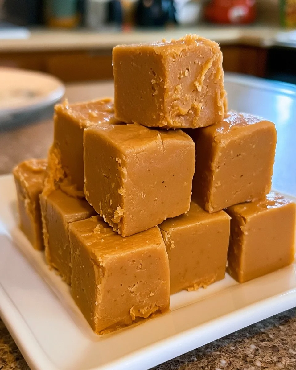 2-Ingredient Peanut Butter Fudge