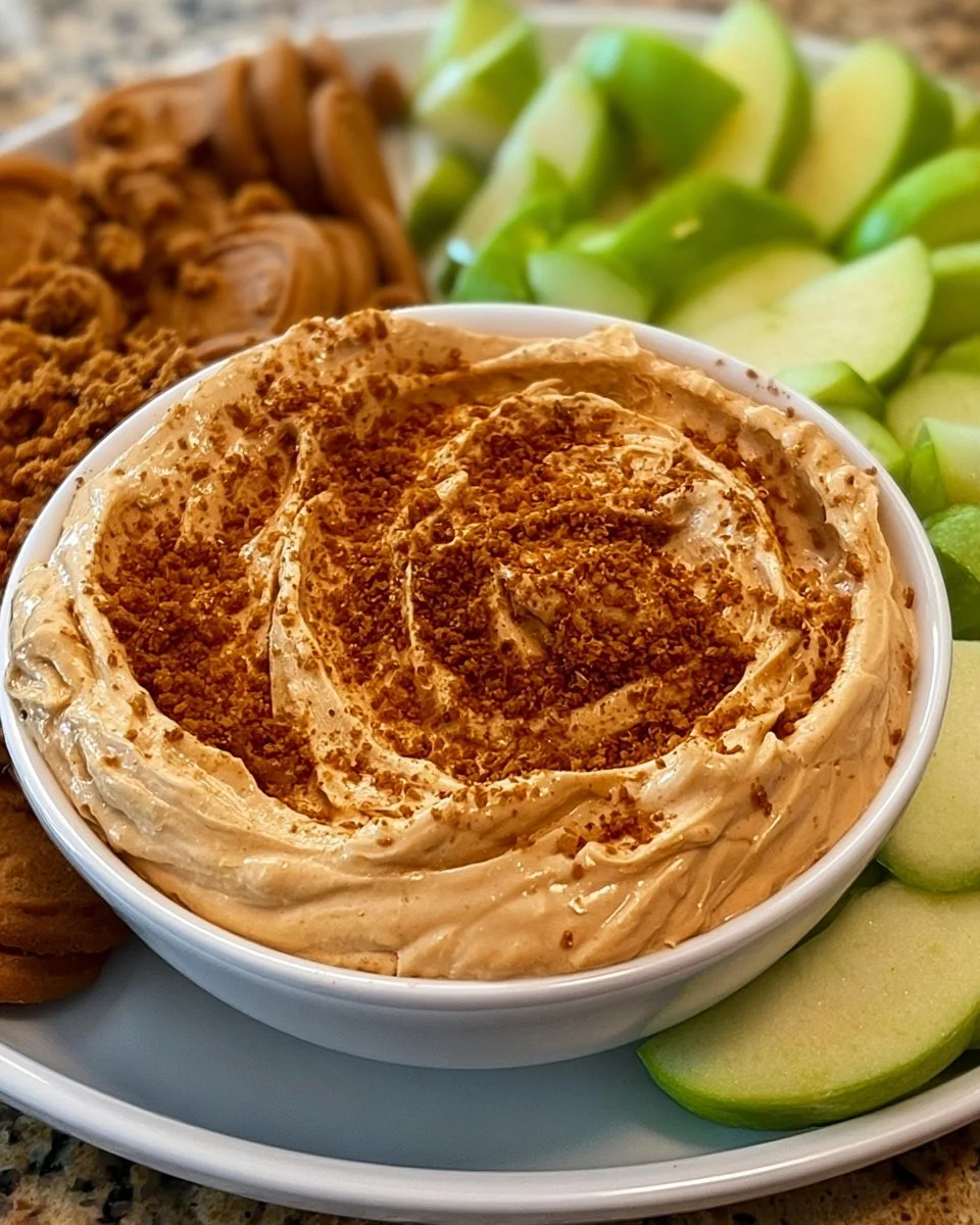 Biscoff Cookie Butter Apple Dip