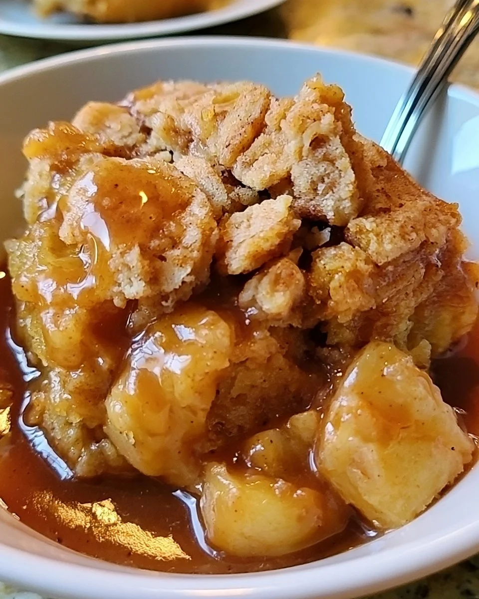 Caramel Apple Dump Cake