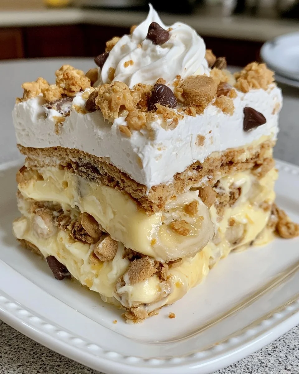 Chips Ahoy! Banana Pudding Icebox Cake