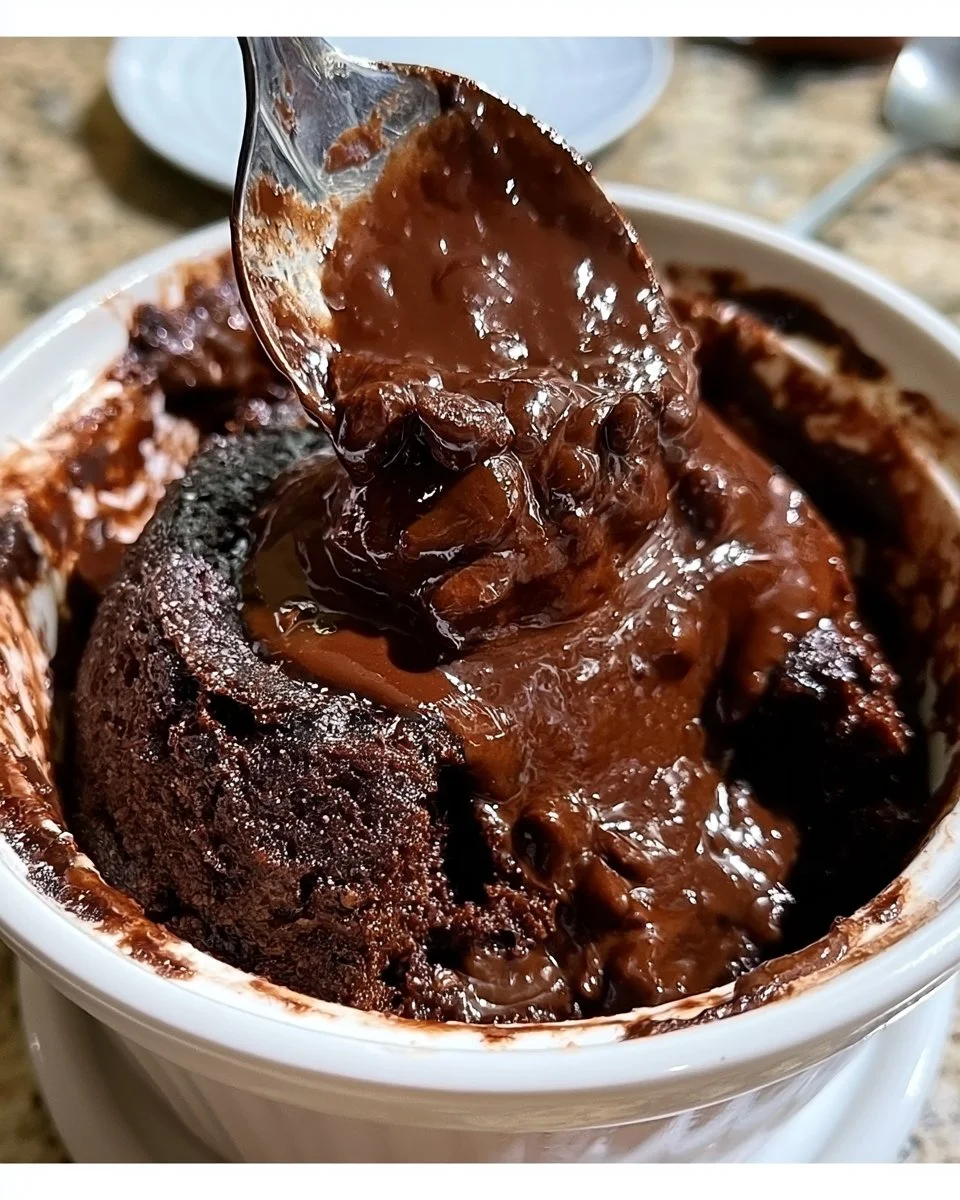 Crockpot Chocolate Lava Cake