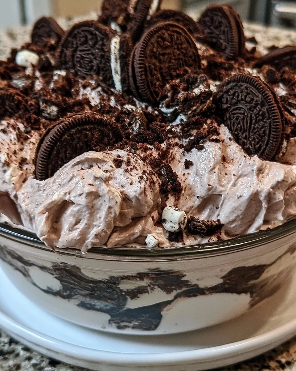 Fudge Brownie Oreo Fluff