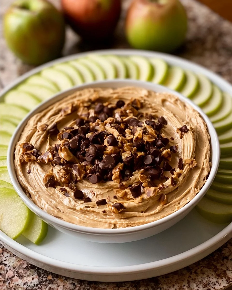 Heath Toffee Apple Dip