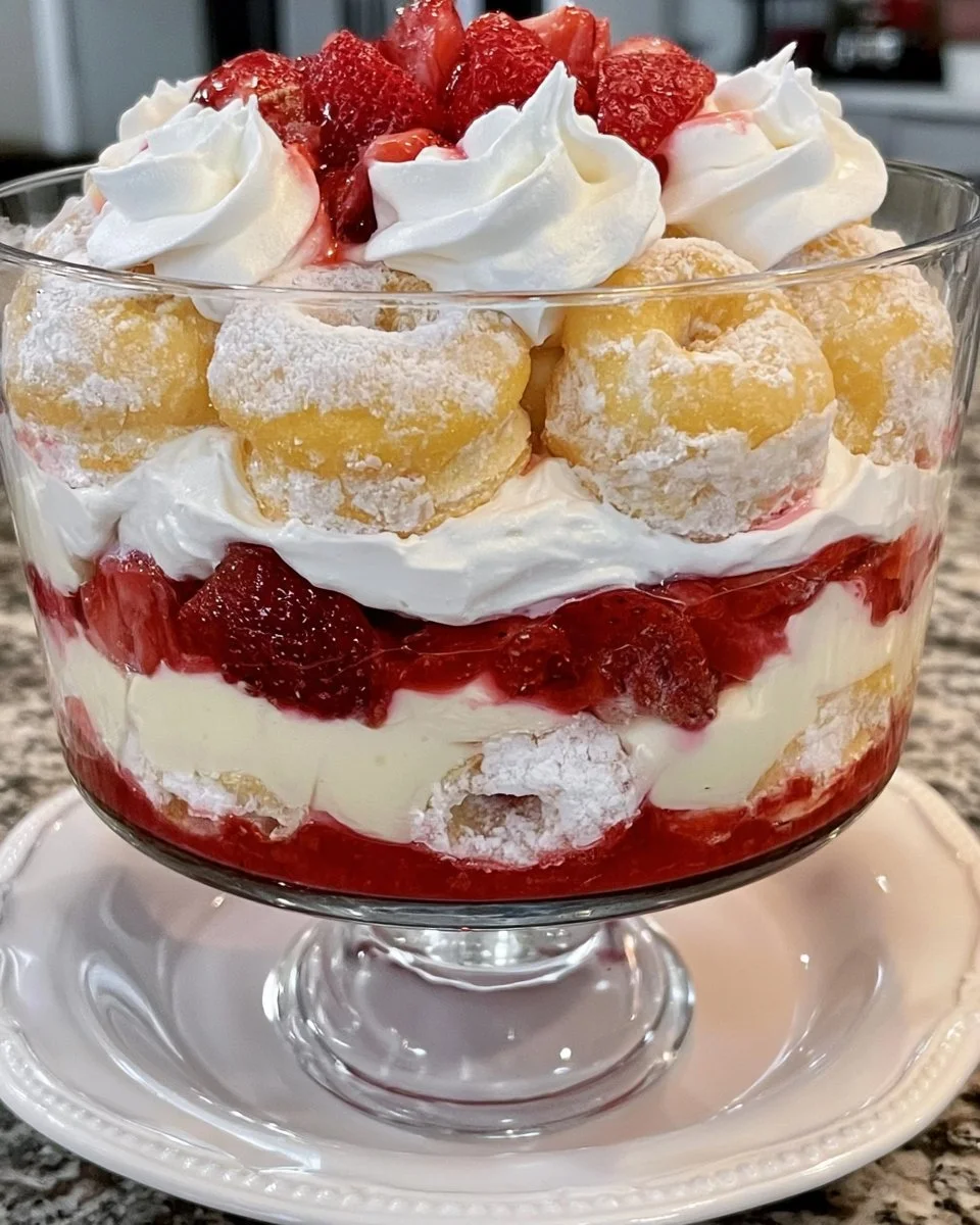 Hostess Donettes Strawberry Shortcake Trifle