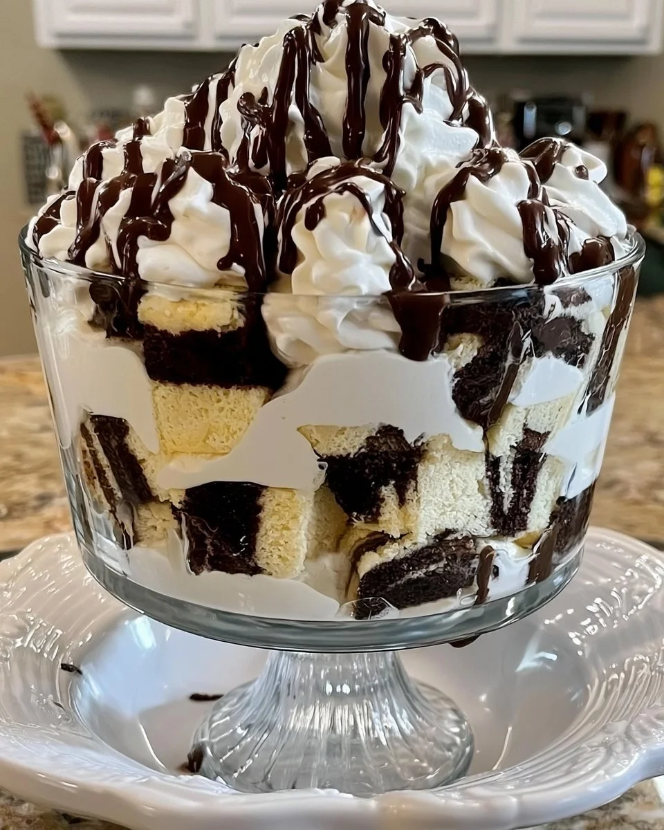 Little Debbie Zebra Cake Trifle