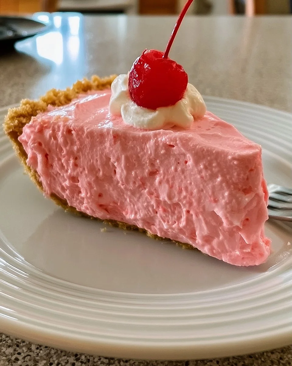 No-Bake Cherry Kool-Aid Pie