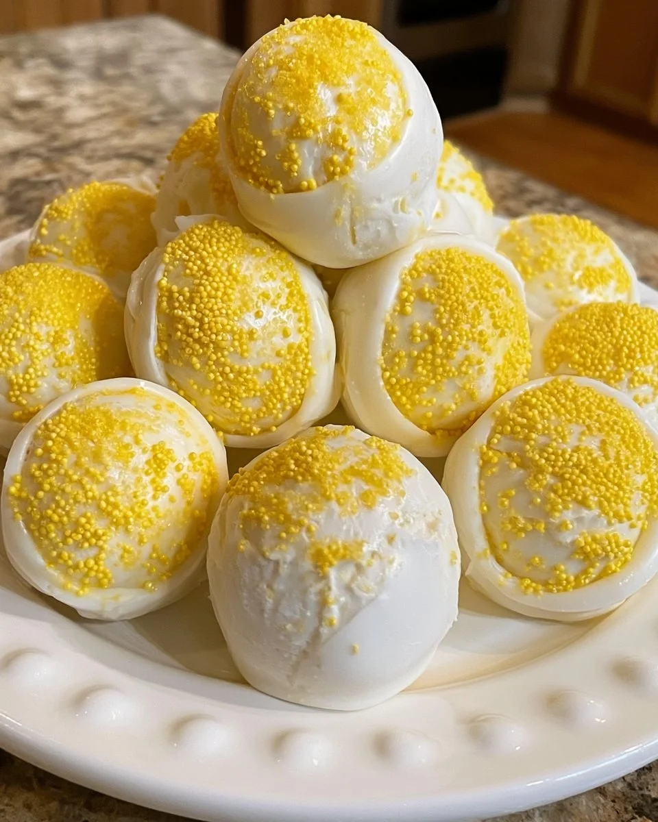 No-Bake Lemon Oreo Truffles
