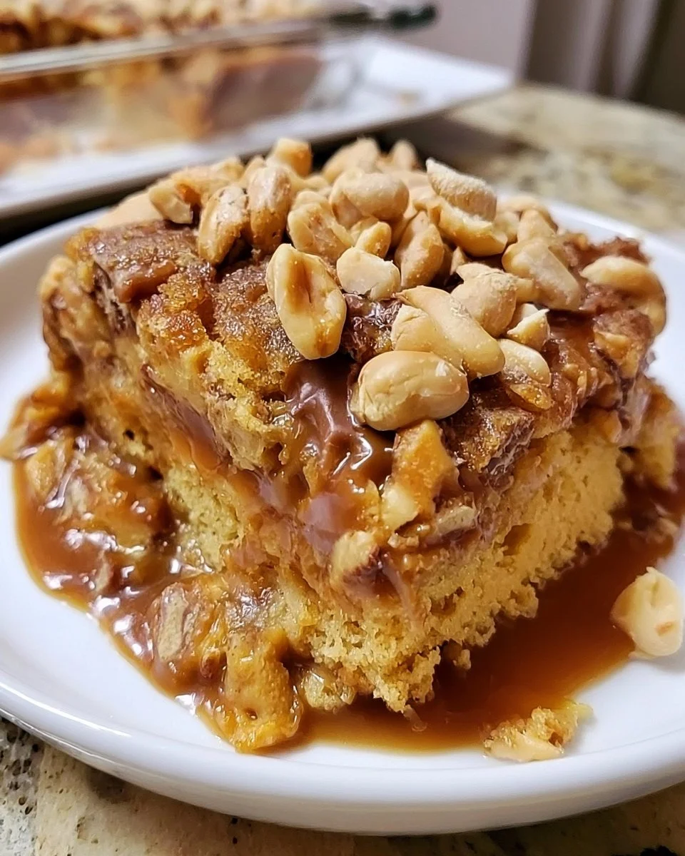 PayDay Salted Caramel Dump Cake