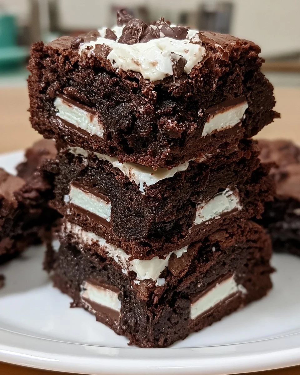 Peppermint Patty Brownies
