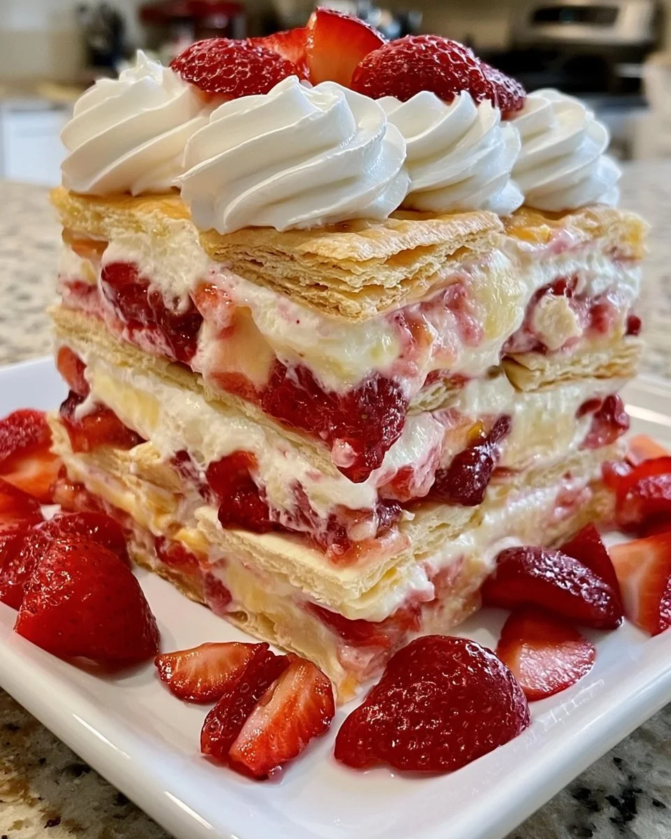 Pop-Tarts Strawberry Icebox Cake